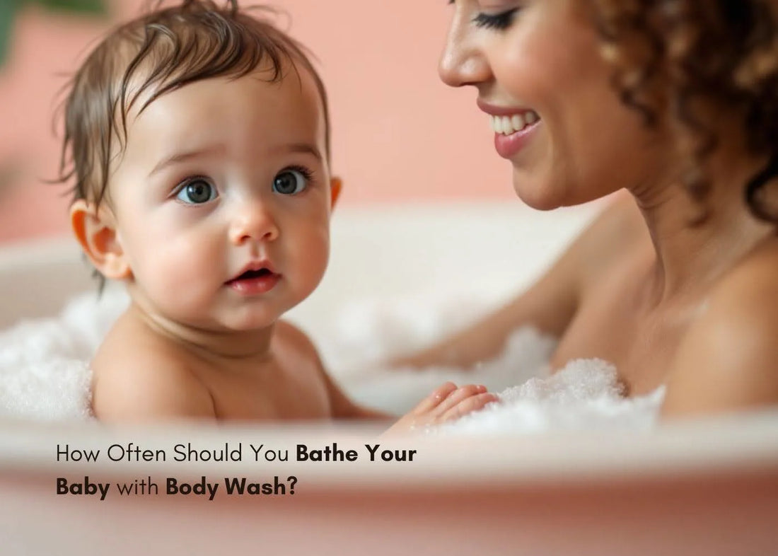 How Often Should You Bathe Your Baby With Body Wash?